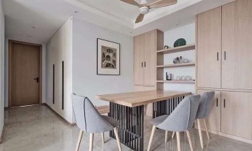 望府現(xiàn)代簡約餐廳效果圖