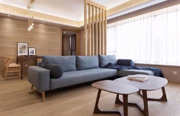 彩虹星城(建設(shè)中)日式客廳效果圖