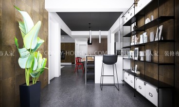報業(yè)文苑工業(yè)風(fēng)餐廳效果圖