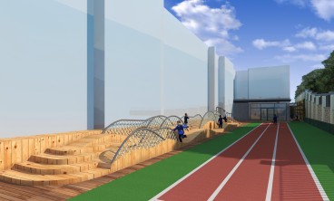 丹華幼兒園恬淡田園效果圖
