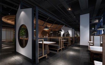 布吉中心廣場(chǎng)B座恬淡田園效果圖