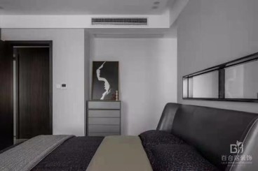 國頌府售樓處現(xiàn)代簡約臥室效果圖