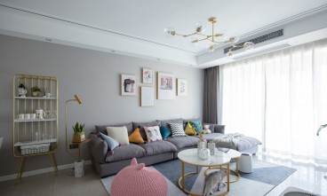 襄陽市北歐客廳效果圖