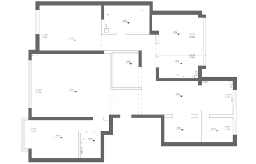 綠城·玉園現(xiàn)代簡約戶型圖效果圖