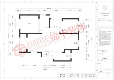 现代简约户型图效果图