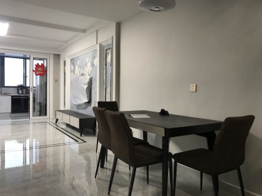 信旺·華府駿苑新中式客廳效果圖