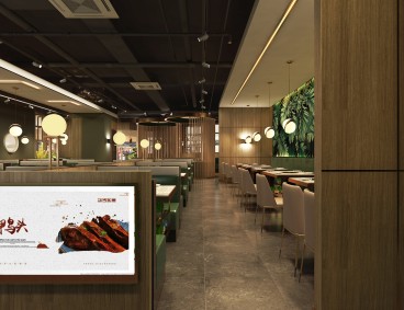小丫辣鴨頭(振華店)現(xiàn)代輕奢效果圖