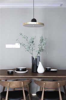 禹洲·濱之江現(xiàn)代簡約餐廳效果圖