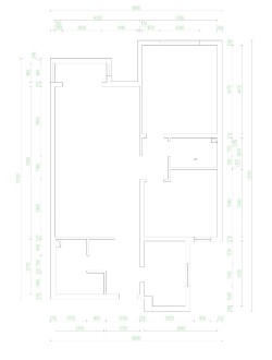 天津工業(yè)大學(xué)家屬院3號樓中式戶型圖效果圖