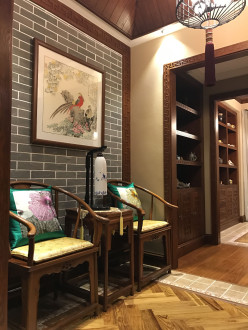龍湖·兩江新宸云頂(西門)簡(jiǎn)歐書房效果圖