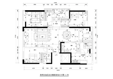 保利東旭花園現(xiàn)代輕奢戶型圖效果圖