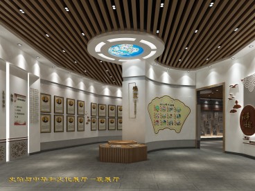 史伯村中式效果圖