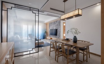 盛世頤園新中式餐廳效果圖