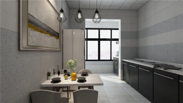 彩麗園工業(yè)風(fēng)餐廳效果圖