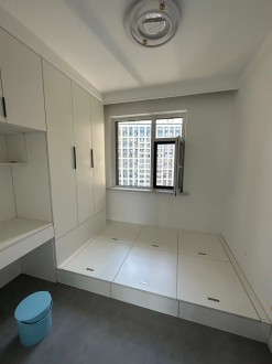 萬盛·麓湖云境(建設中)現代簡約臥室效果圖