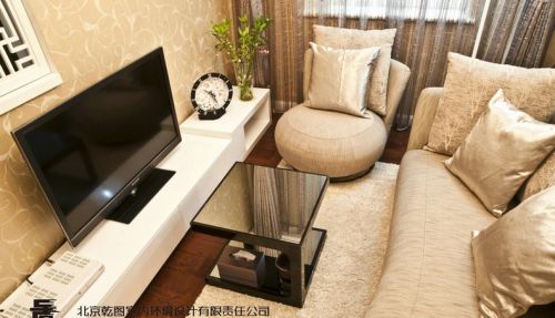 客廳液晶電視墻裝修效果圖欣賞