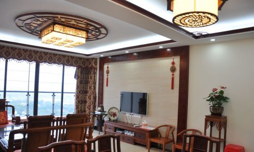 客廳瓷磚電視背景墻大全