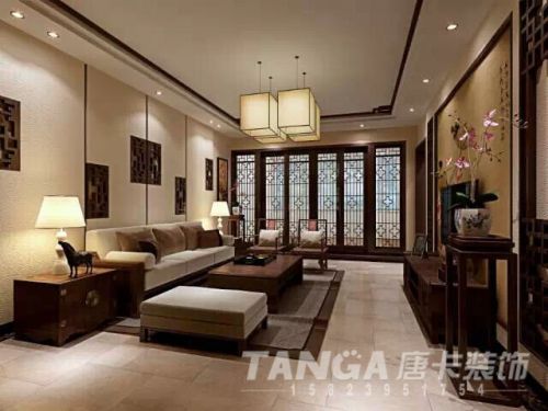 保利*上明珠-新中式風格新中式客廳美圖