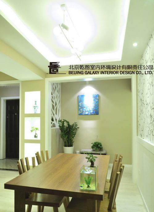 現(xiàn)代簡約家裝餐廳吊頂效果圖大全