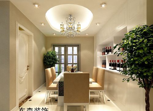 現(xiàn)代餐廳吊頂效果圖片