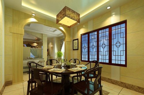 中式餐廳吊頂
