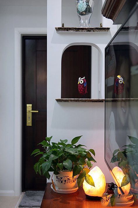 創意簡約清爽時尚玄關設計美圖欣賞