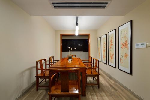 新中式風格餐廳裝飾設計