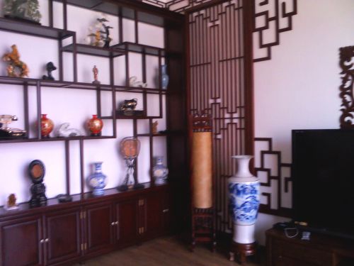 中式風(fēng)格四居室客廳裝修效果圖大全