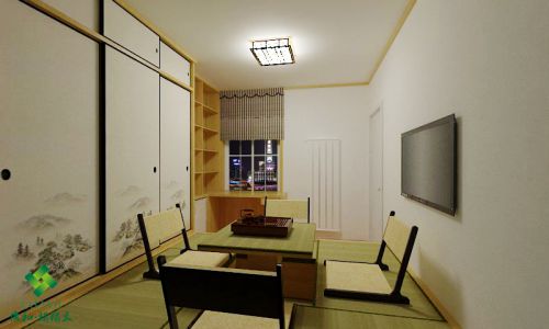 韓式風(fēng)格二居室客廳榻榻米裝修效果圖大全