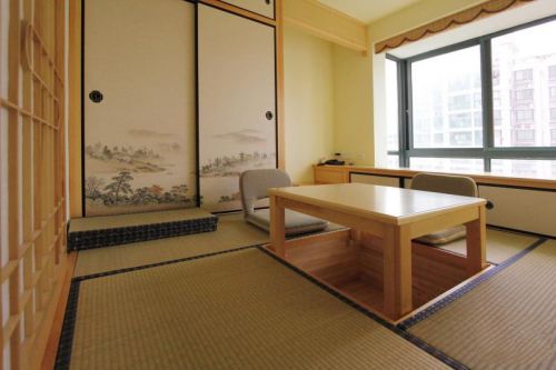 現代簡約二居室臥室床裝修圖片