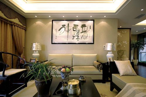 雅致新古典客廳設(shè)計(jì)
