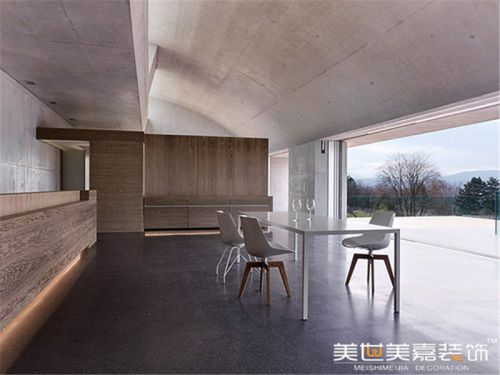 現(xiàn)代簡約風(fēng)格餐廳別墅裝修圖