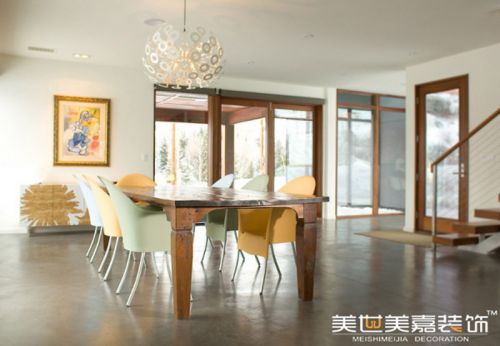 現(xiàn)代簡約餐廳吊頂圖片