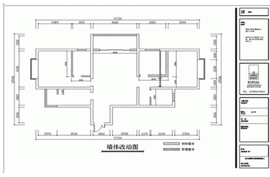 建筑改建平面图