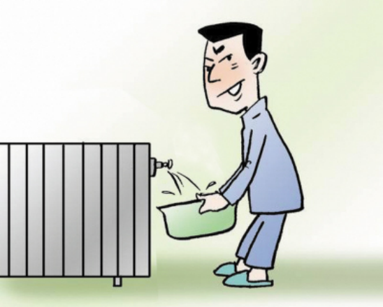 暖气放气步骤