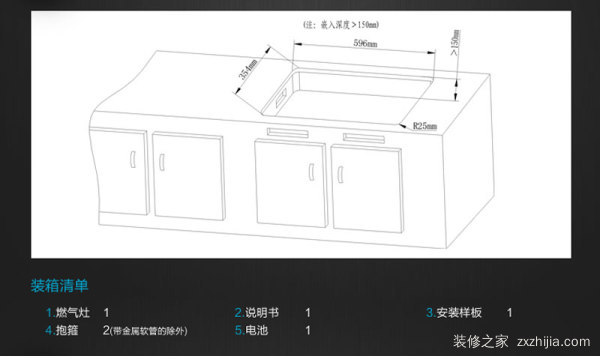 煤氣灶的尺寸都有哪些煤氣灶結構