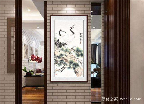玄关装饰画风水小讲究,不可乱挂也不可不挂