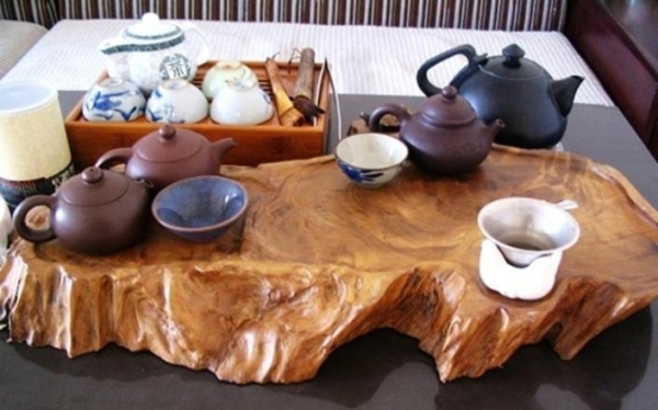 树根茶几
