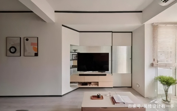 70㎡小户型,超大空间很明亮,客厅设计惊艳全场,又美又大气