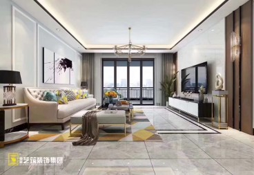 玖珑湖新中式风格硬装即将完工-完工
