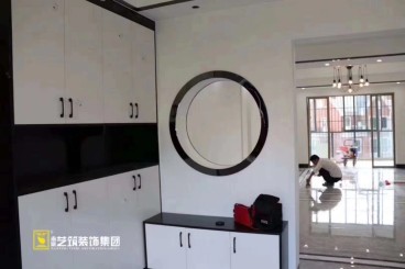 玖珑湖新中式风格硬装即将完工-完工