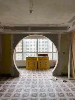 临沭 沭河花园 140㎡  现代简约—开工大吉-油漆