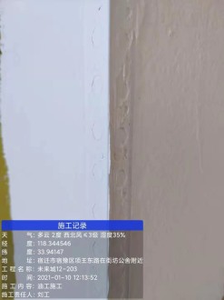 邗建未来城何先生的新居-油漆