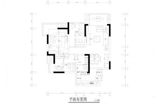 78平北歐風(fēng)格兩室兩廳裝修 森系自然風(fēng)