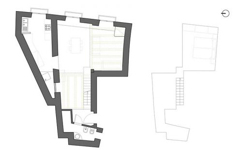 90平米LOFT公寓設計效果圖  色彩碰撞之后