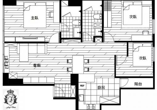 92平北歐風(fēng)格三室兩廳裝修 北歐風(fēng)新婚宅