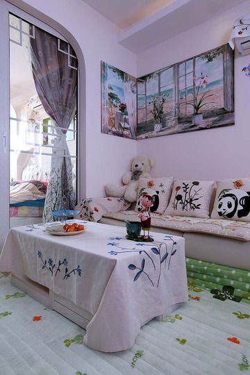 唯美裝飾畫 17張?zhí)飯@風(fēng)沙發(fā)背景墻圖片