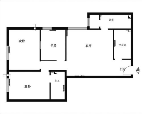 11萬裝修107平米弘善家園歐式三居