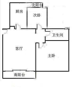 92平兩室一廳婚房設(shè)計(jì)