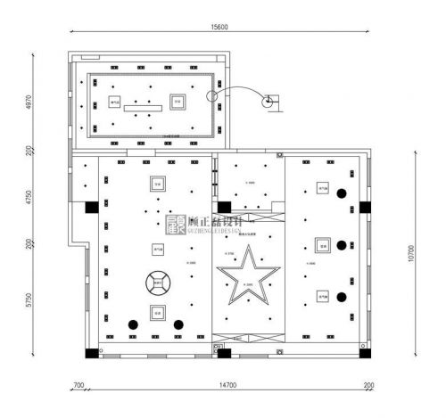 站史館216平米工裝中式風(fēng)格辦公展廳